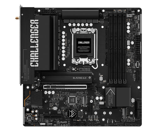 ASRock B860M Challenger WiFi bundkort - produktbillede 2