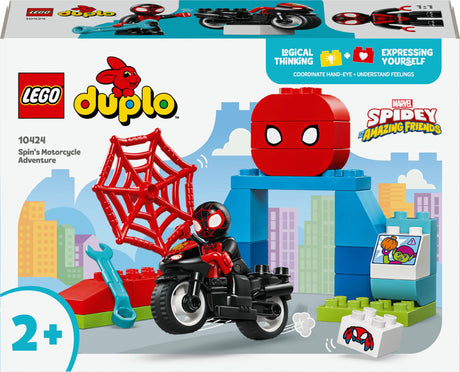 LEGO 10424 DUPLO Marvel Spins Motorcycle Adventure LEGO