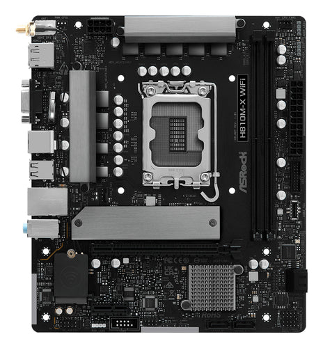 ASRock H810M-X WiFi bundkort - produktbillede 1