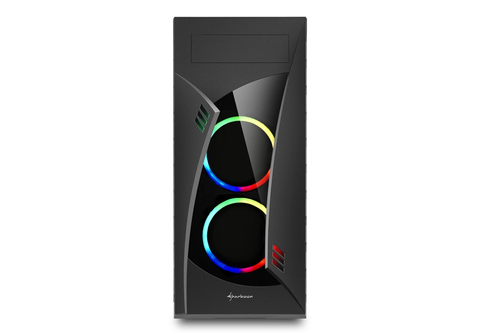 Sharkoon NIGHT SHARK RGB - black window Sharkoon