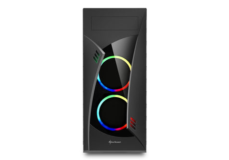 Sharkoon NIGHT SHARK RGB - black window Sharkoon