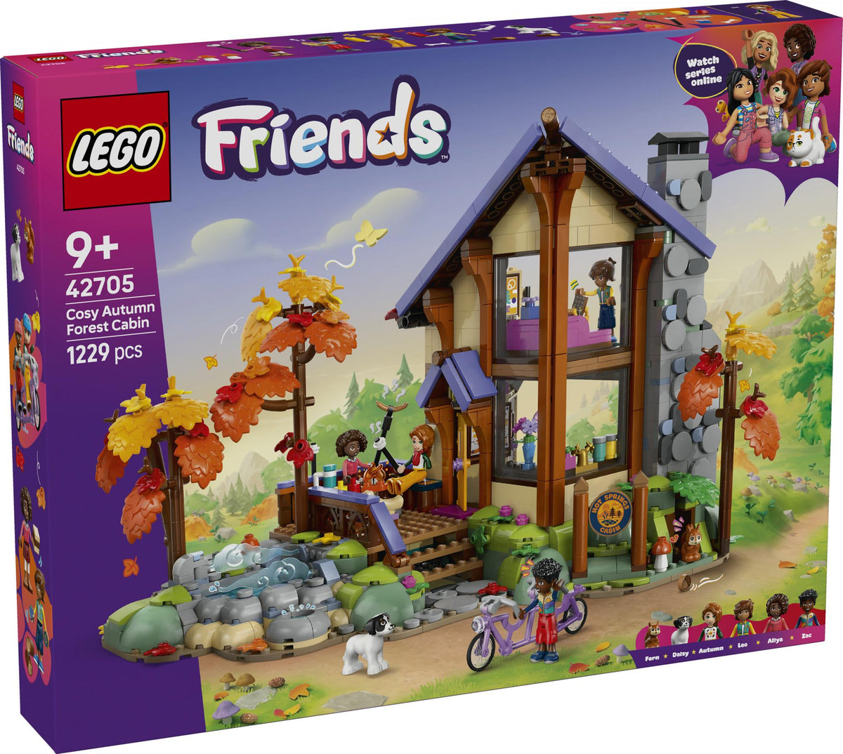 LEGO - LEGO Friends - Cosy Autumn Forest Cabin (42705) LEGO