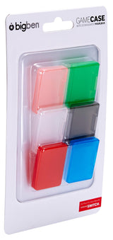 Bigben Game Case Set Black 6 Pieces Nacon