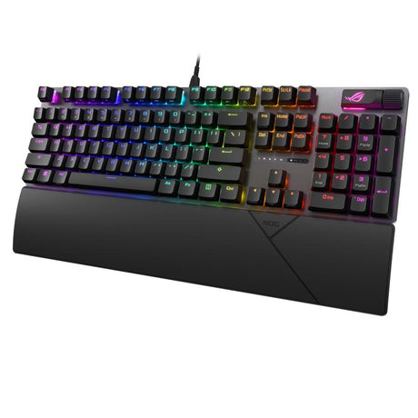 ASUS ROG STRIX SCOPE II RX RGB Gaming Keyboard ROG RX RED Optical Mechanical Switches PBT Keycaps ASUS