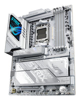 ASUS ROG STRIX X870E-A GAMING WIFI7 NEO – ATX AM5 bundkort – skråt ovenfra