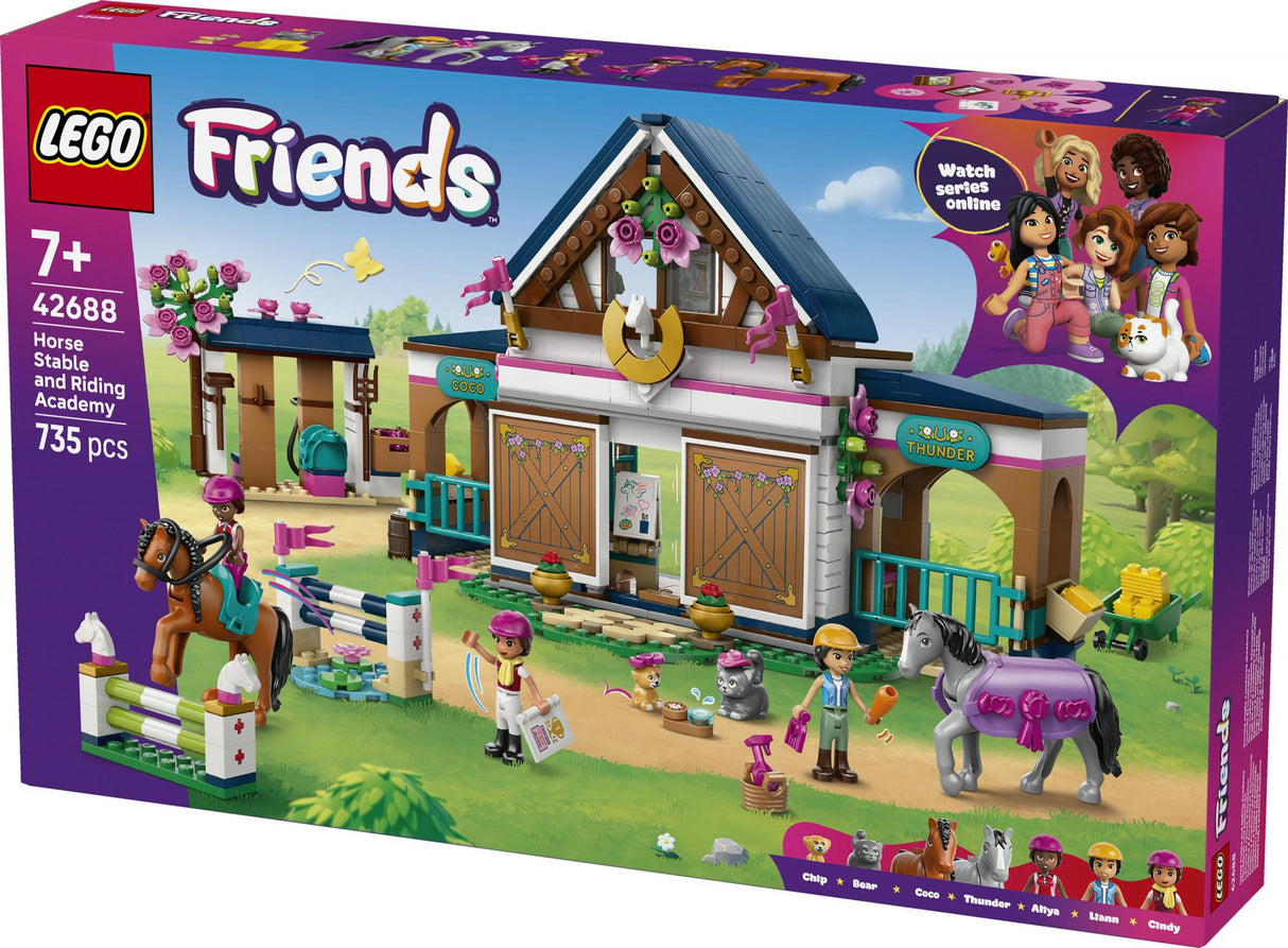 LEGO - LEGO Friends - Horse Stable and Riding Academy (42688) LEGO