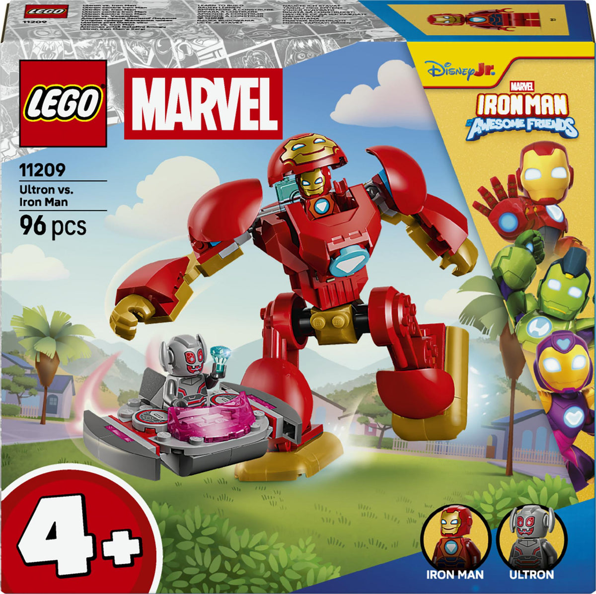 LEGO - Disney Junior Marvel - Ultron vs. Iron Man (11209) LEGO