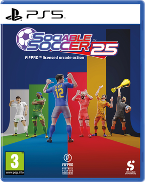 Sociable Soccer 25 – PlayStation 5 – spilomslag