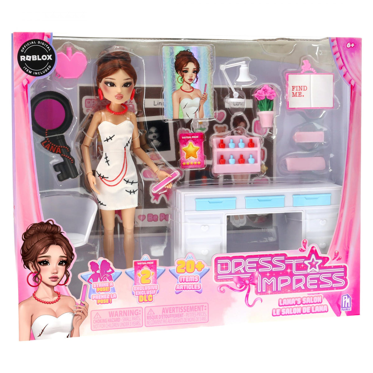 Roblox - Dress to Impress Fashion Doll Deluxe Set Lana (910377) Roblox