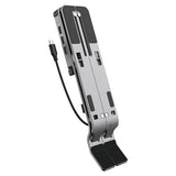 j5create – foldbart laptopstativ med fire USB-A-porte – Stativ foldet sammen