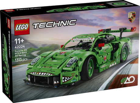 LEGO 42224 Technic Porsche 911 GT3 R REXY AO Racing Race Car, Construction Toy Lego