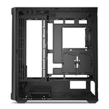 Sharkoon AK4 RGB Strip ATX-kabinet – sort, metalside, BTF