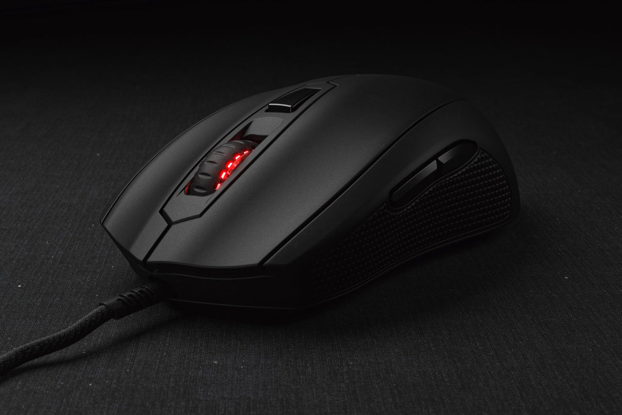 MIONIX Maus Gaming CASTOR-PRO 6 Tasten 19000DPI USB schwarz Mionix