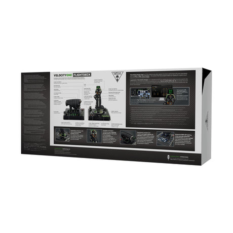 Turtle Beach VelocityOne Flightdeck – HOTAS til PC – Emballagens bagside