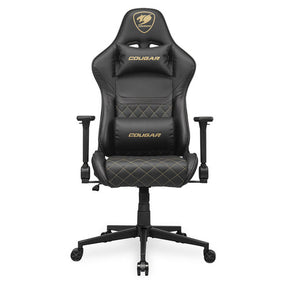 COUGAR Armor One V2 Gold, sort gamingstol – produktvisning