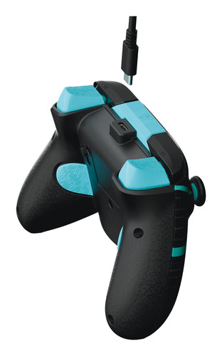 Turtle Beach Rematch Advanced Titan Steel – Xbox/PC – Side og kabel