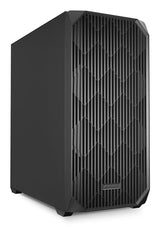 Sharkoon AK3 kabinet – sort, ATX, to 120 mm blæsere