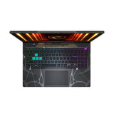 MSI Cyborg 15 B2RWFKG-010FR – tastatur set ovenfra