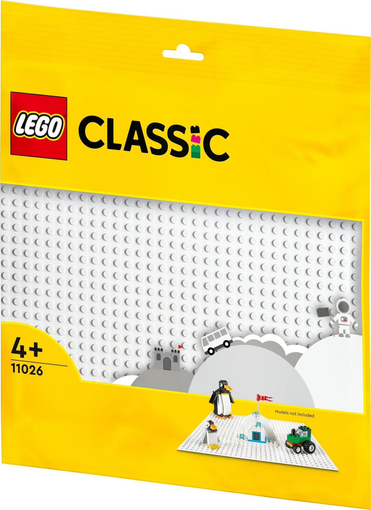 LEGO Classic - White Baseplate (11026) LEGO