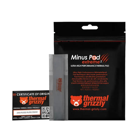 Thermal Grizzly Minus Pad Extreme V2 - 120x 20x 2,0 mm - 2pcs Thermal Grizzly