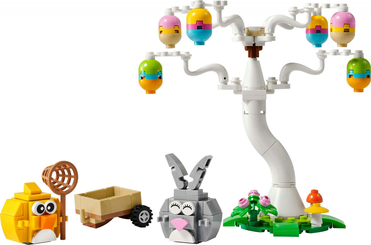 LEGO 40808 Easter Bunny and Easter Egg Hunt, construction toy LEGO