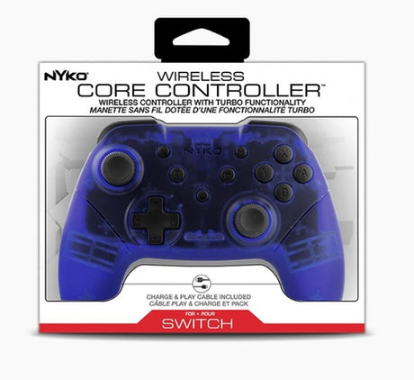 Nyko Wireless Core Controller til Nintendo Switch – blå – produktbillede 9