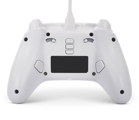PowerA Advantage Lumectra kablet controller – hvid – Xbox/PC – forside med lys