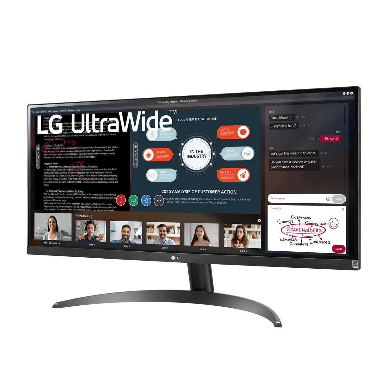 LG 29WP500-B 29 2560 x 1080 (UltraWide) HDMI 75Hz LG Electronics