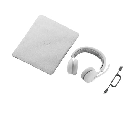 Logitech - Zone Wireless 2 ES – Wireless Noise Cancelling Headset with Adaptive Hybrid ANC, Bluetooth