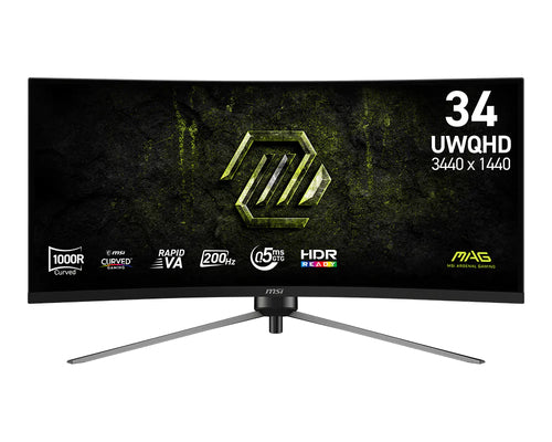 MSI MAG 345CQRF E20 – buet skærm