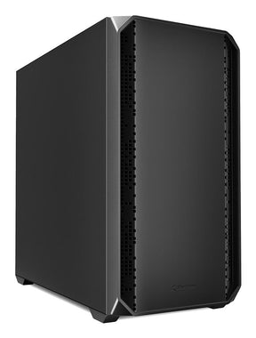 Sharkoon MK2 Black Mesh Front 2x 120mm Fans USB-C BTF Micro-ATX Gaming PC Case Sharkoon