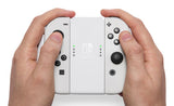 PowerA Joy-Con Comfort Grip Nintendo Switch Hvid – Greb i brug med Joy-Con, Joy-Con medfølger ikke