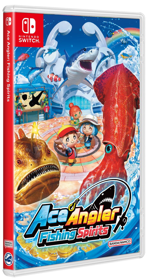Ace Angler Fishing Spirits (Import) – omslag til Nintendo Switch