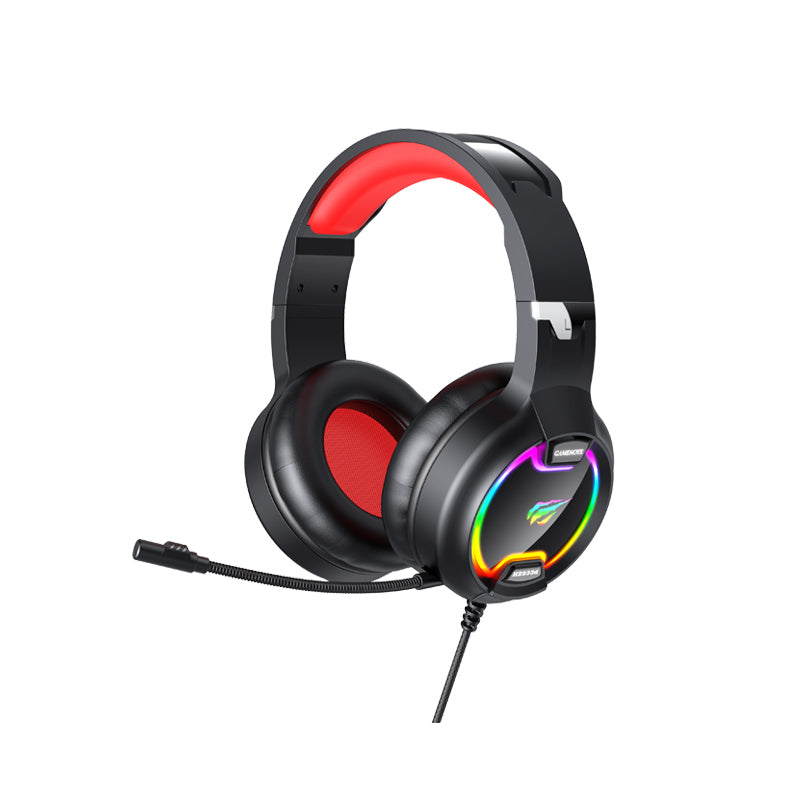 Gaming headphones Havit GAMENOTE H2233D RGB (black&red) Havit