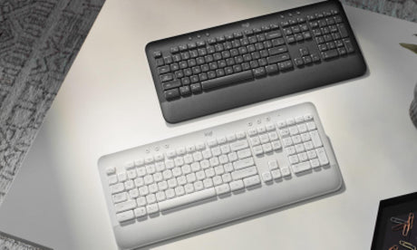 Logitech - Signature K650 Keyboard ( Nordic ) - Graphite