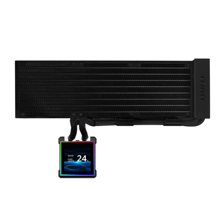 Lian Li Hydroshift II LCD-S, 360N fanless, Black Lian Li