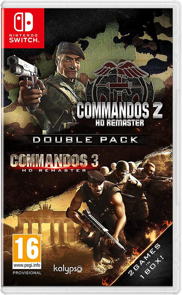 Commandos 2 & 3 HD Remaster Double Pack – Nintendo Switch