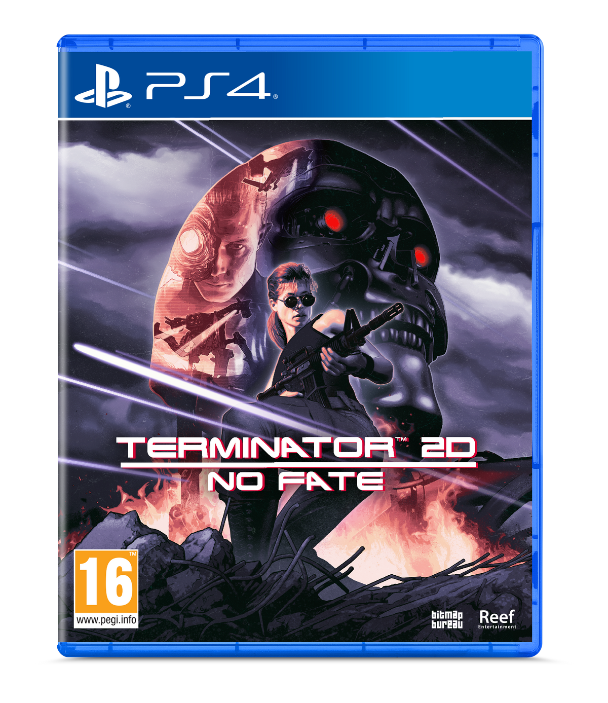 Terminator 2D: NO FATE – PlayStation 4 – spilomslag