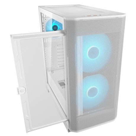 COUGAR Airface FLO, ARGB, hvid kabinet – produktdetalje