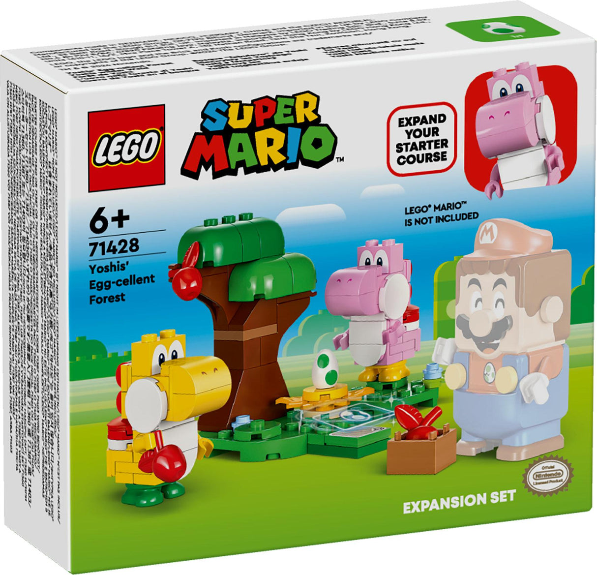 LEGO Super Mario - Yoshis' Egg-cellent Forest Expansion Set (71428) LEGO