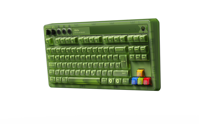 8Bitdo - Mechanical Keyboard Xbox Edition ISO (QWERTZ) - Green