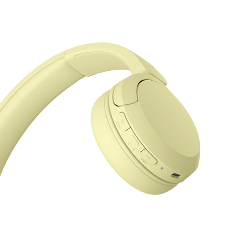 Sony WH-CH520 – trådløse on-ear-hovedtelefoner – gul – produktdetalje 7