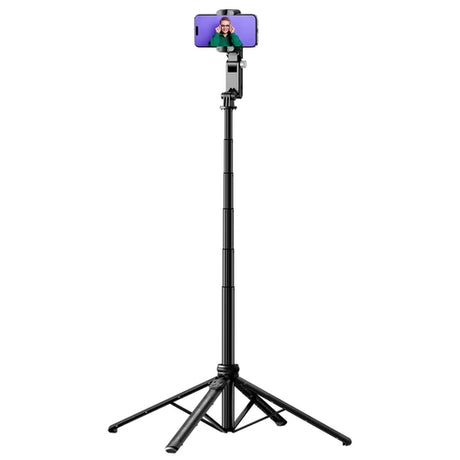 Rollei Easy Creator Gimbal – AI-mobilstativ med fyldlys – detalje eller anvendelse 1