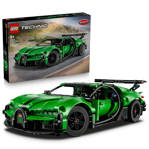 LEGO Technic 42241 – Grøn Bugatti Chiron Pur Sport – produktdetalje eller byggeeksempel 12