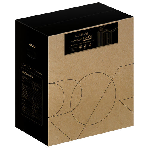 Asus PROART PA401 WOOD – kabinet – Sort