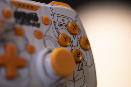 Konix Naruto Kakashi – kablet controller til Switch og PC – hvid – produktbillede 12