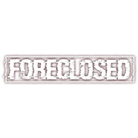 Foreclosed – PlayStation 4 – spillets illustration og logo