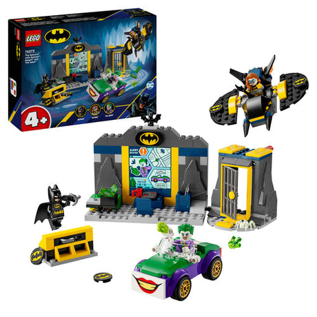 LEGO 76272 DC Super Heroes Batcave with Batman, Batgirl and Joker, construction toy Lego