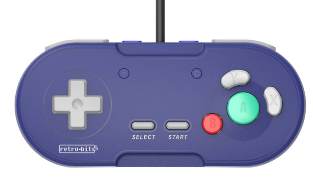 Retro-Bit LegacyGC – kablet GameCube-controller – lilla – produktbillede 1
