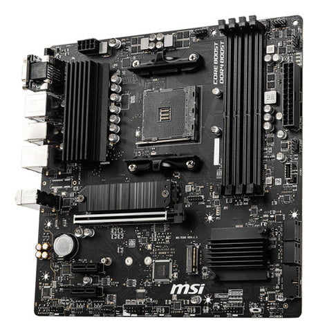 MSI B550M PRO-VDH bundkort - AM4, micro-ATX - visning 3